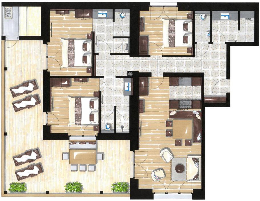 سالباخ هينترغليم Mei.Berg Premium View Appartements المظهر الخارجي الصورة