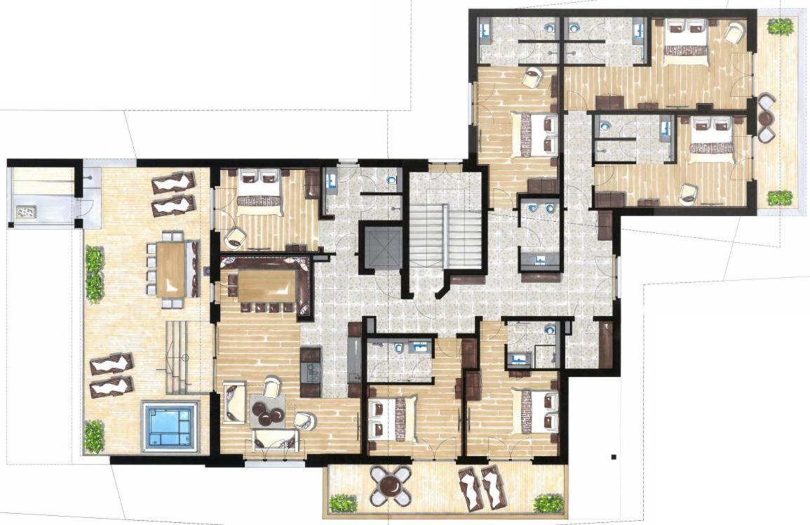 سالباخ هينترغليم Mei.Berg Premium View Appartements المظهر الخارجي الصورة